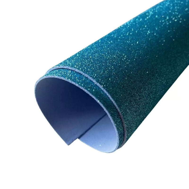 Placas De Eva Dubflex com Glitter 40x48 - Kit com 10 folhas (escolha a cor)