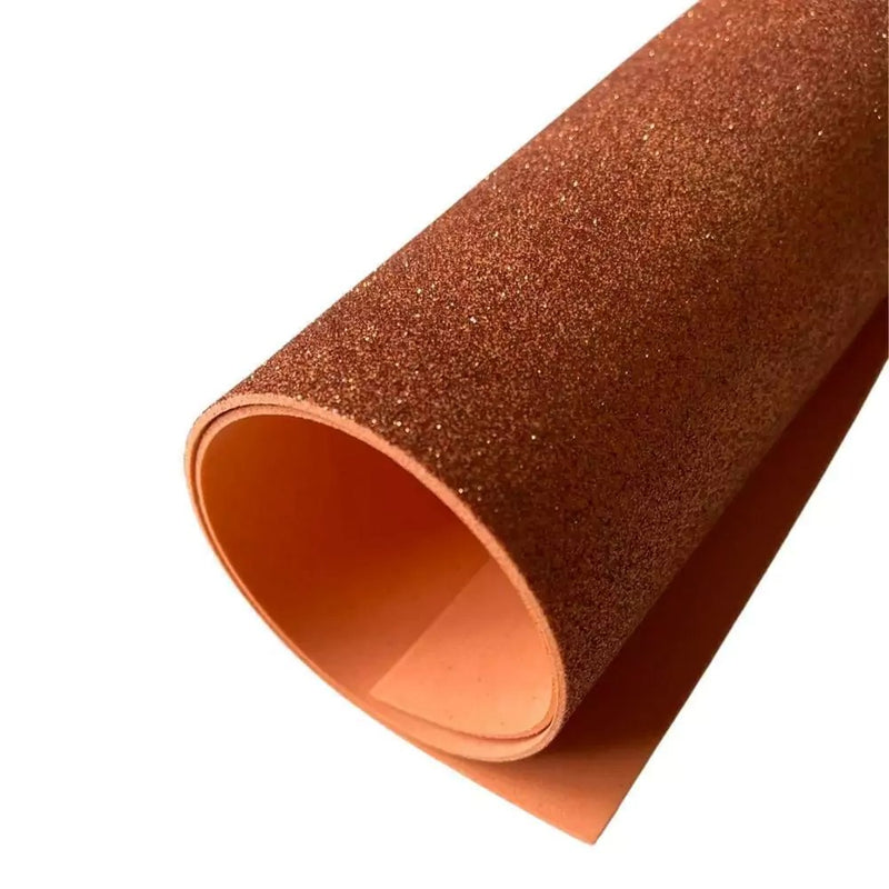 Placas De Eva Dubflex com Glitter 40x48 - Kit com 10 folhas (escolha a cor)