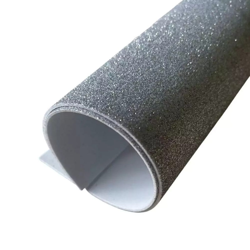 Placas De Eva Dubflex com Glitter 40x48 - Kit com 10 folhas (escolha a cor)