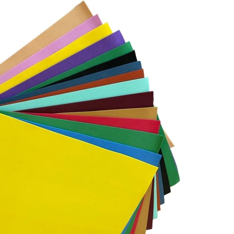 EVA LISO 40X30 ECONOMICO - 100 FOLHAS COLORIDAS